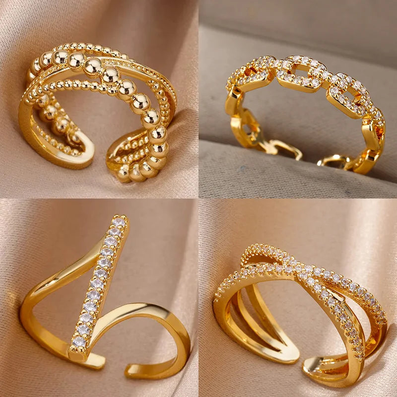 Modern Elegance Rings Collection