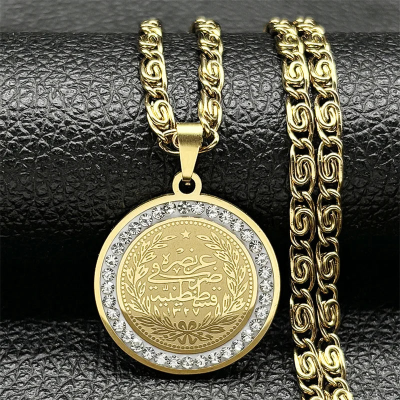 Heritage Luxury Pendant Collection - Vintage Gold Plated Charms