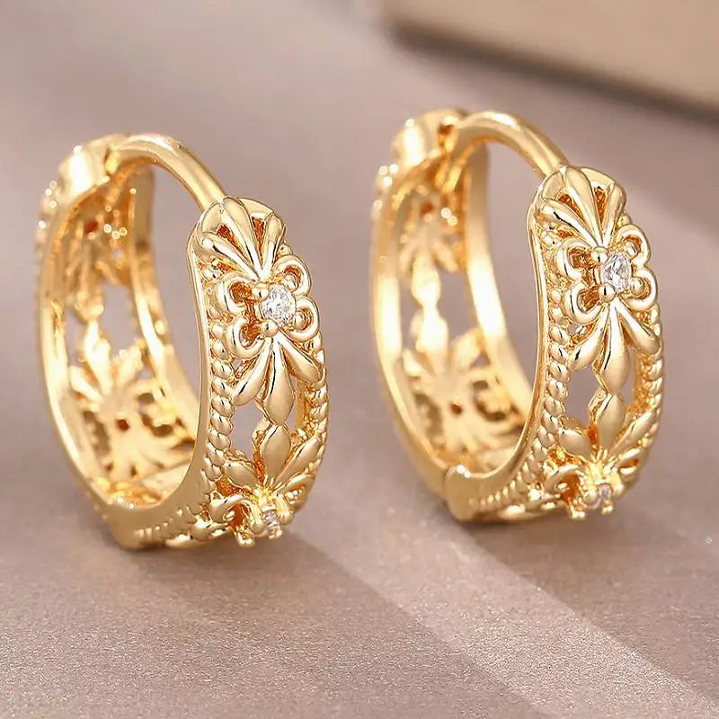 Filigree Royal Hoops