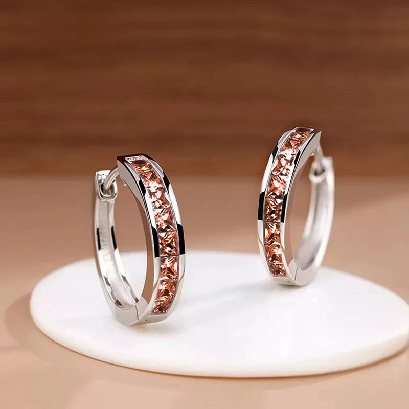Zircon Romance Hoops