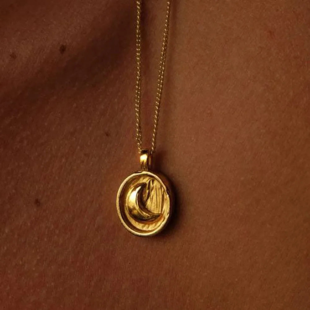 Celestial Sun & Moon Necklace