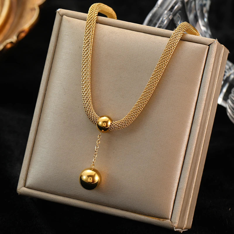 EILIECK 316L Stainless Steel Gold Color