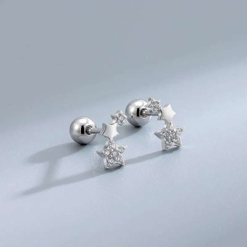 New Fashion Heart Stud Earrings for Women