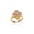 Clover Spin Stress-Relief Ring