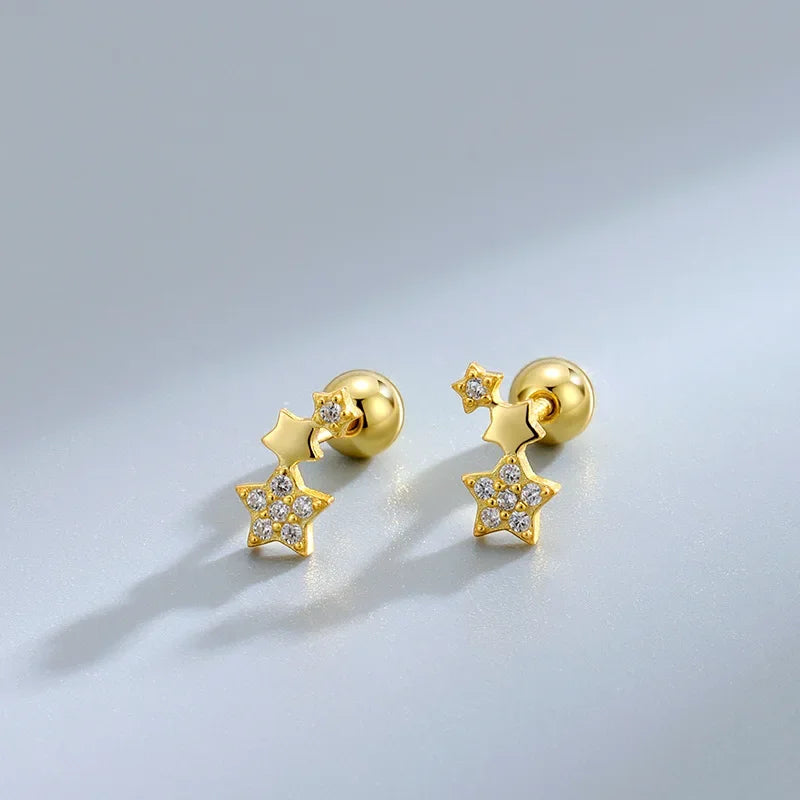 New Fashion Heart Stud Earrings for Women