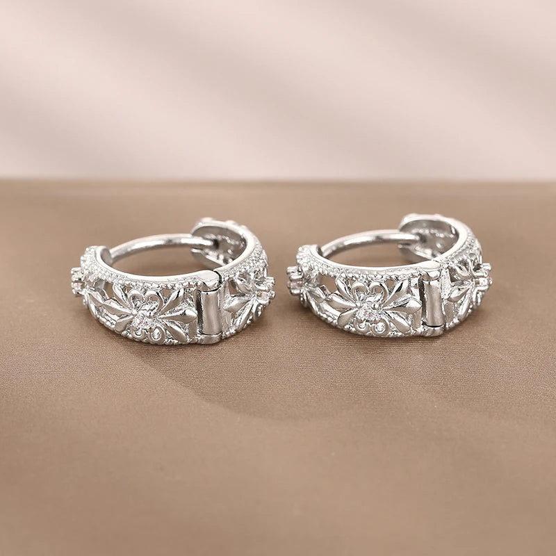 Filigree Royal Hoops