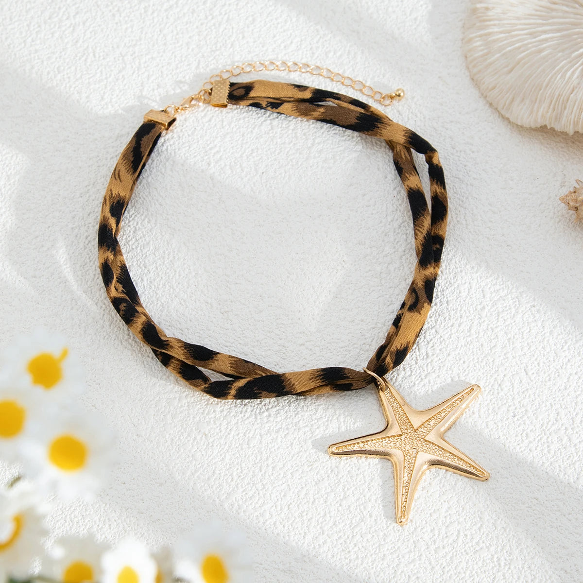 Ocean Leopard Starfish Choker