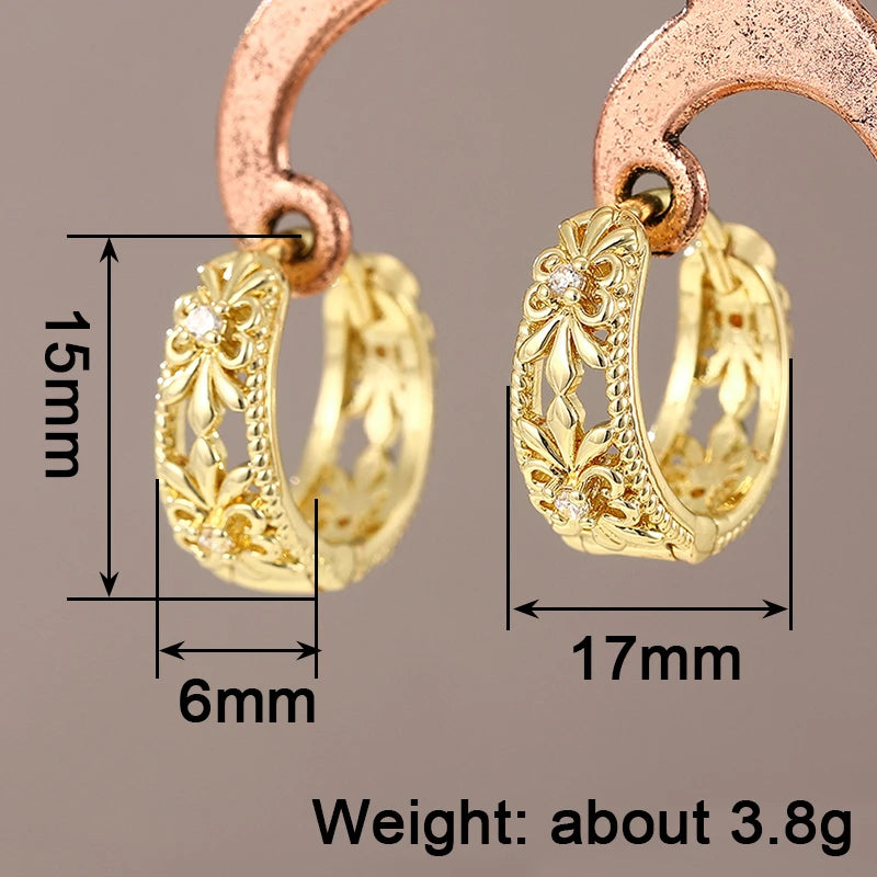 Filigree Royal Hoops