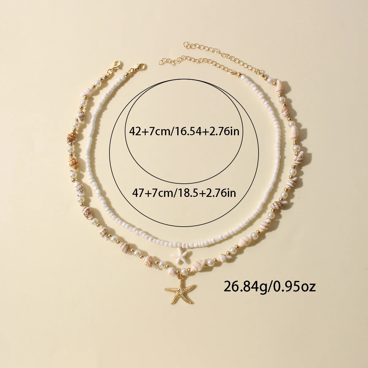 Double Layer Starfish Choker