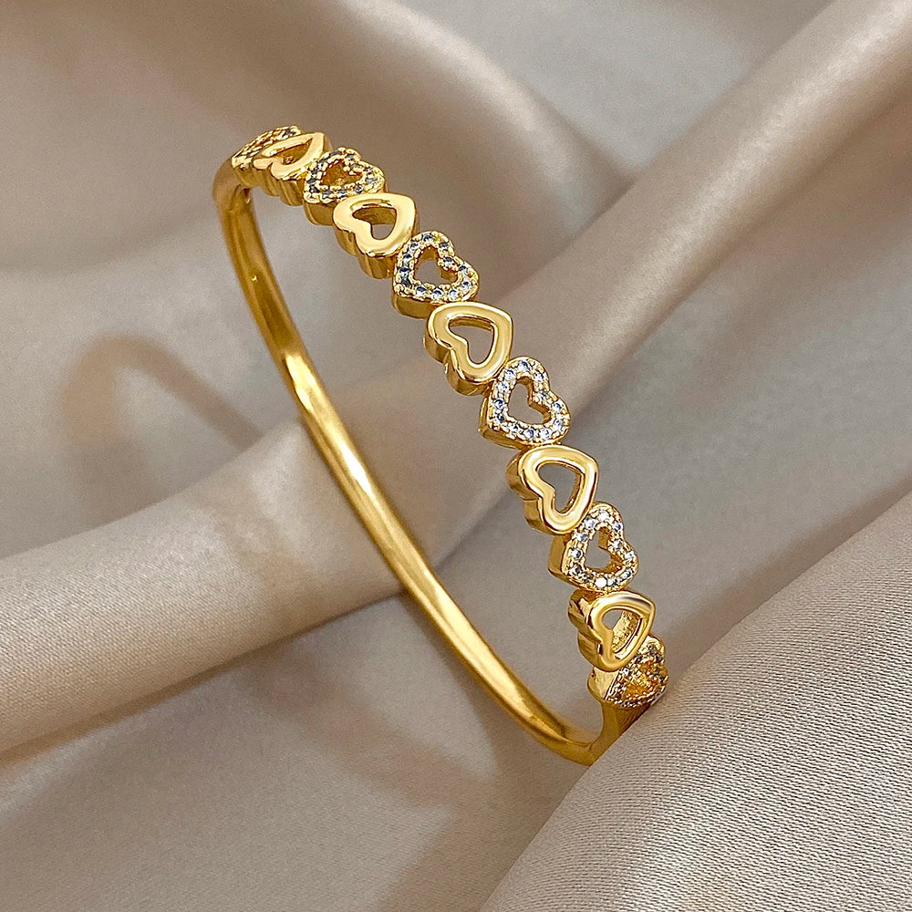 Heart Chain Bracelet