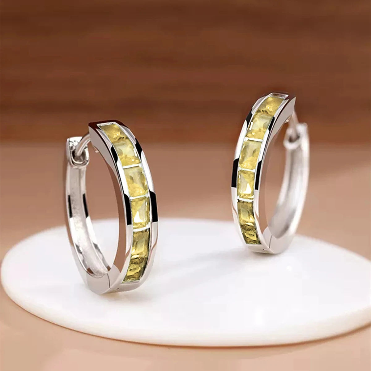Zircon Romance Hoops