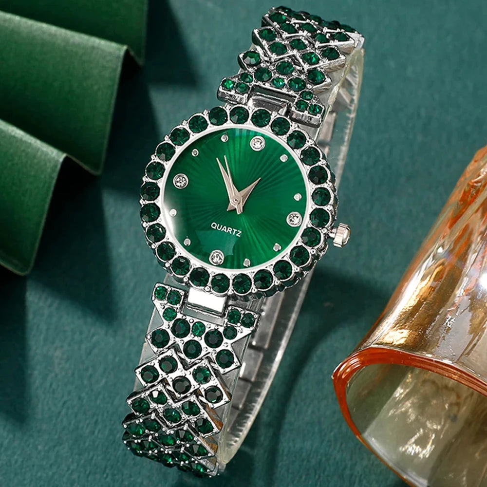 Enchanting Heartbeat" Green Set