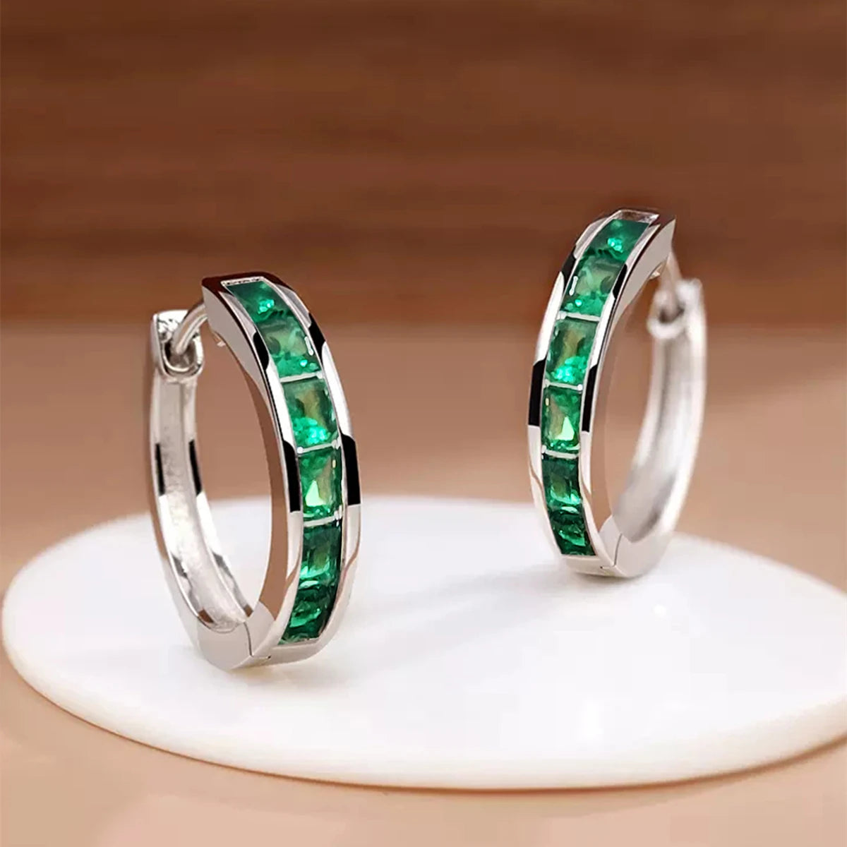 Zircon Romance Hoops