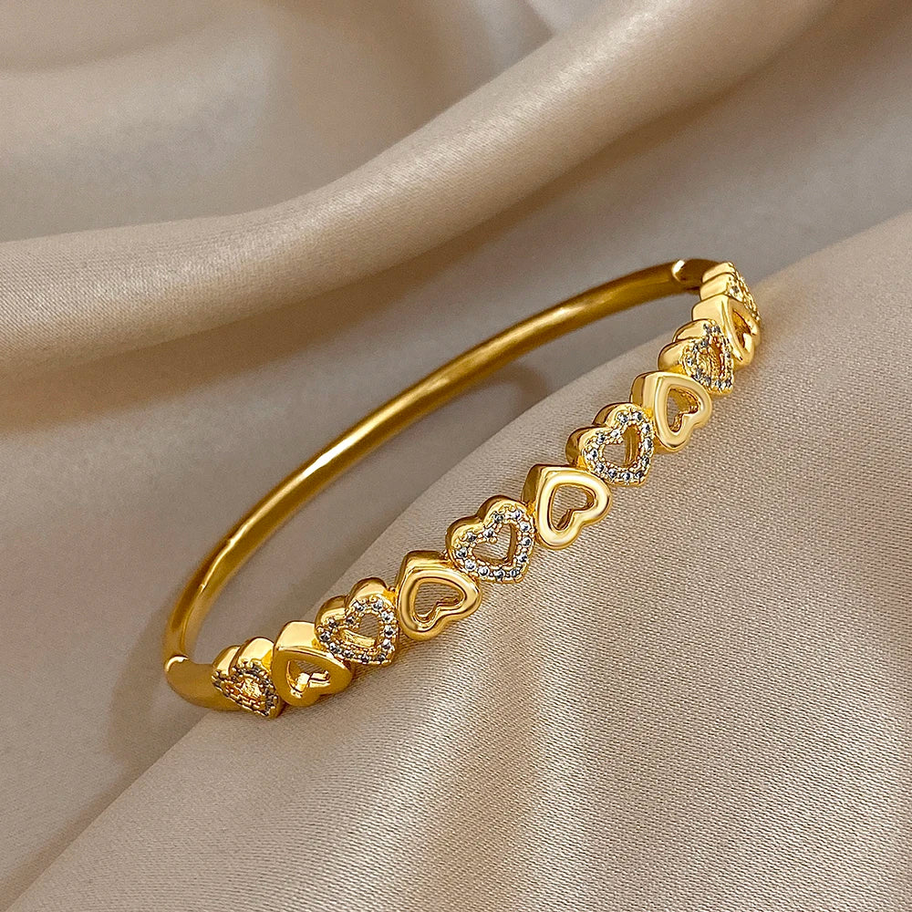 Heart Chain Bracelet