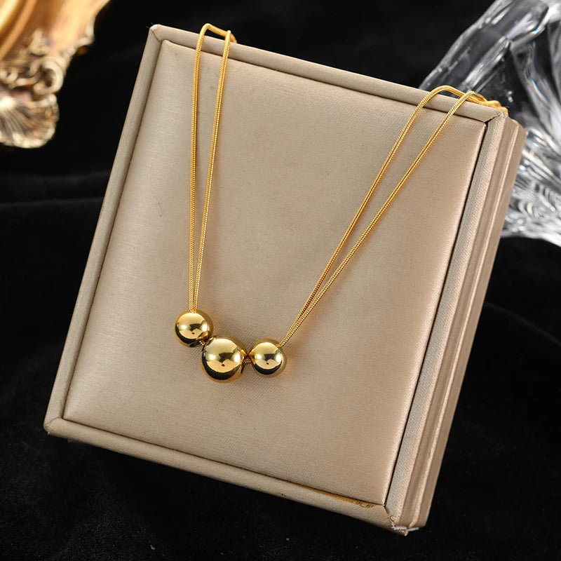 EILIECK 316L Stainless Steel Gold Color